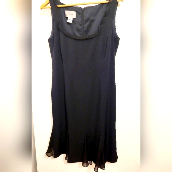 Sunny Choi 100% Silk Ruffled Chiffon Dress - Picture 2 of 5